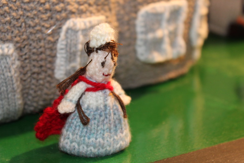 Knitted Woman - Nurse?