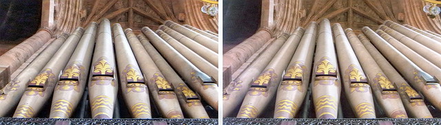Carlisle Cathedral 3D Organ Pipes