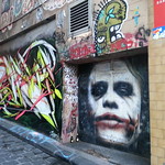 Graffitti, Flinders St. near The Forum Theatre Melbourne