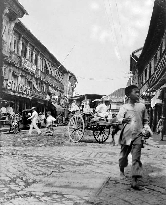 Escolta Street, Manila, Philippines, early 20th Century