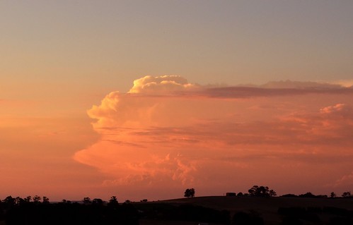 sunset summer sky cloud weather silhouette clouds rural nikon skies farm australia victoria vic humid gippsland warragul westgippsland d5100 nikond5100 phunnyfotos