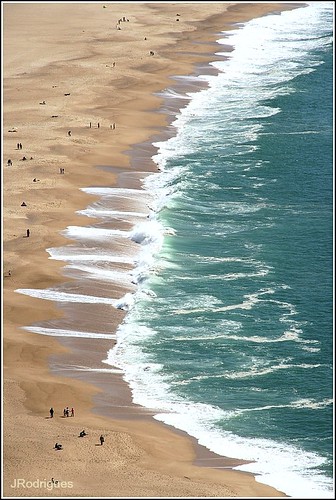 ocean sea people beach portugal water sand holidays europe atlantic nazaré img0052 2013