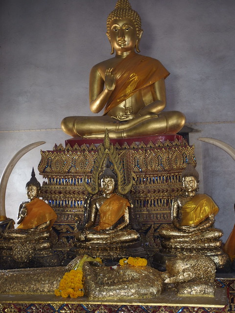 Pagoda Temple Tempel Suphanburi Central Thailand Wat Phra Non