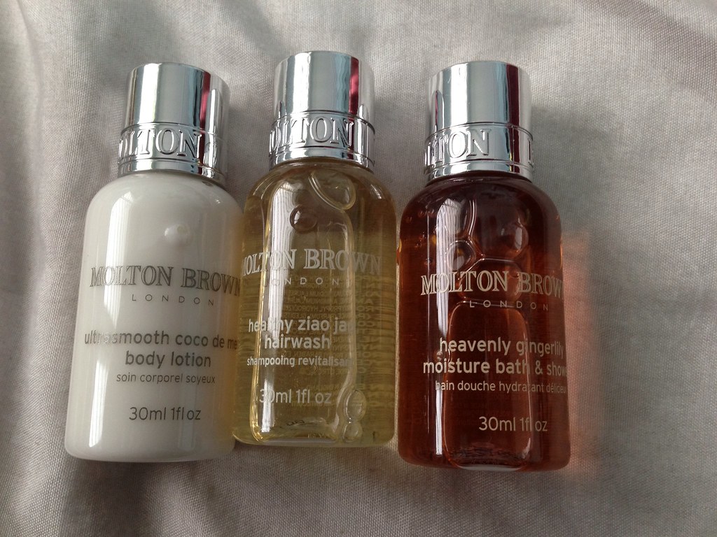 BN travel size molten brown lotion, shampoo, body wash | Flickr