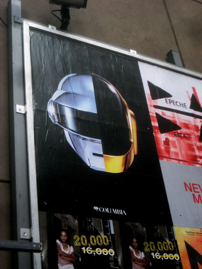Daft Punk Billboard Poster 6034 | Android Robot DJ Hero Vide… | Flickr