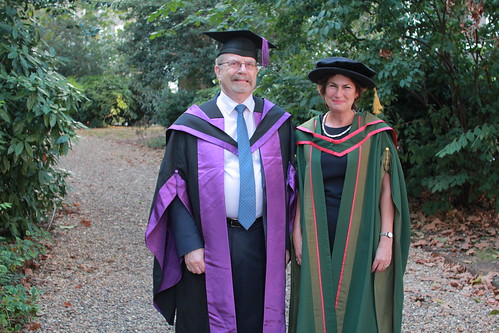 Professor Geoffrey Whitty and Dame Nicola Brewer