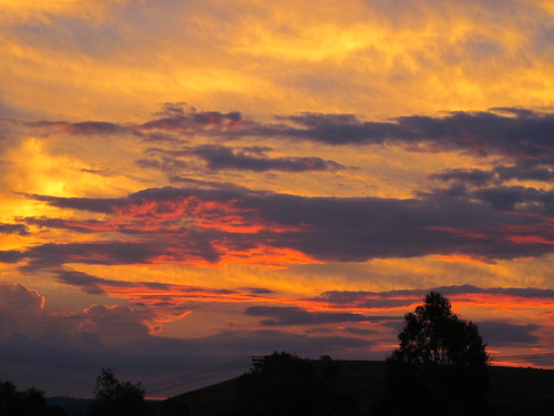 Robin Hill Sunset by ireenlark,