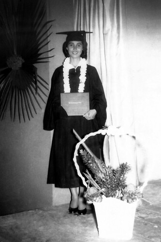 Gloria Borja Graduation, 1955