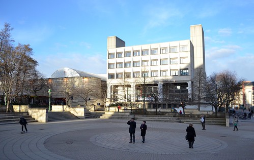 Edinburgh University: Bristo Square prior to redevelopment