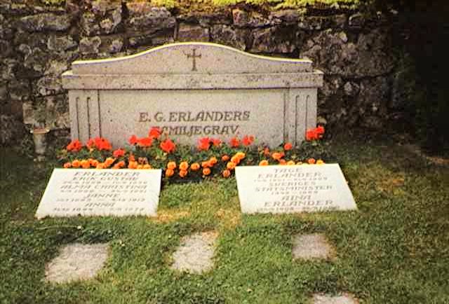 Tage Erlanders grav