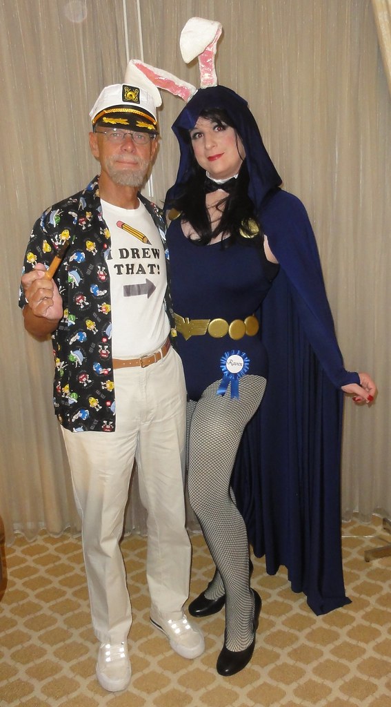 George Perez and Bunny Raven | Paul and I wore these costume… | Flickr