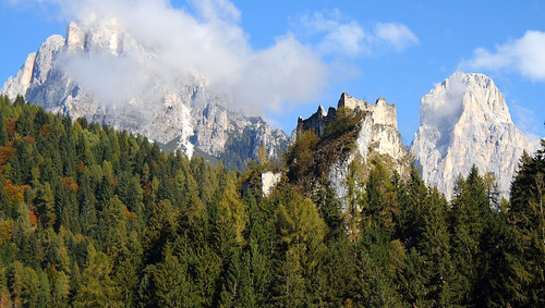 italy trentino alps dolomites palagroup castles mountains