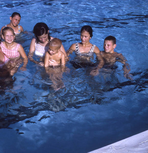 vintage family sixties swimmingpools swimming vintagekids