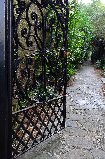 Garden doorway