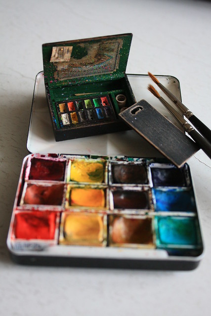 Miniature Artist Paint Box