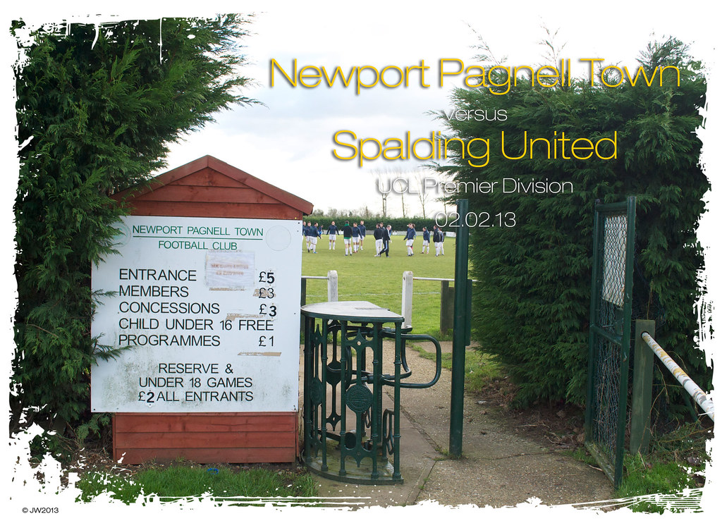2012/13: Newport Pagnell Town v Spalding United (02.02.13)