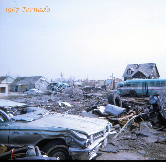 1967 Tornado Damage - Oak Lawn, Illinois