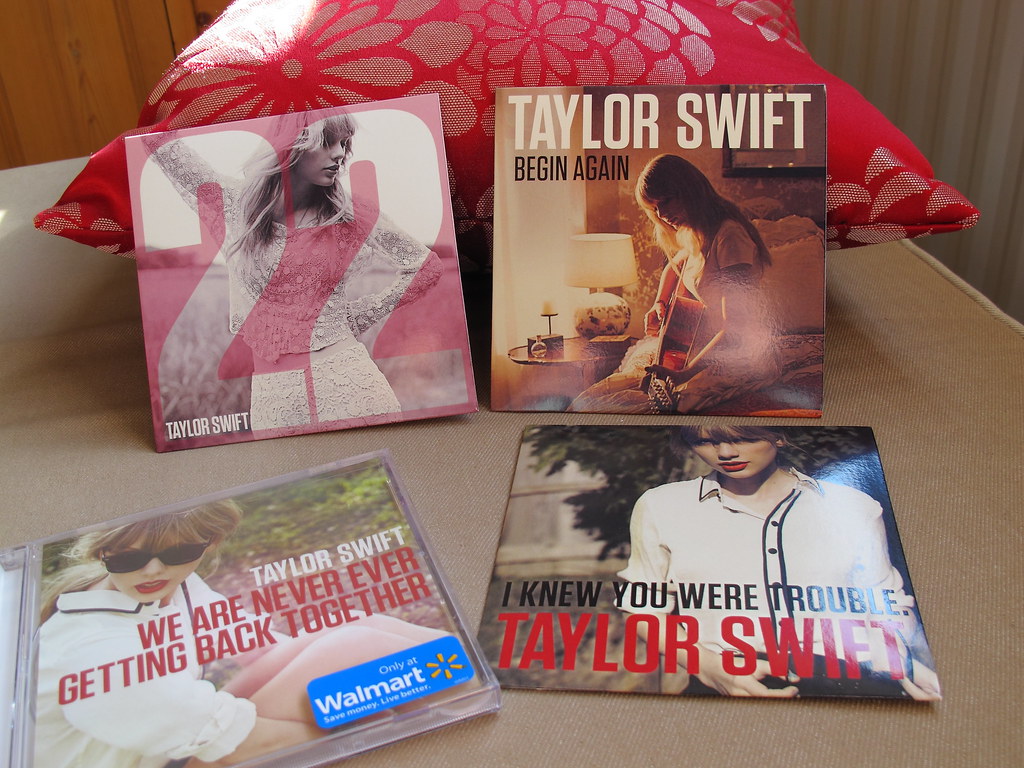 Taylor Swift CD singles from RED, Jay Tilston