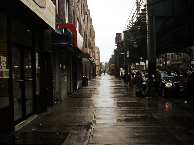 these rainy streets...