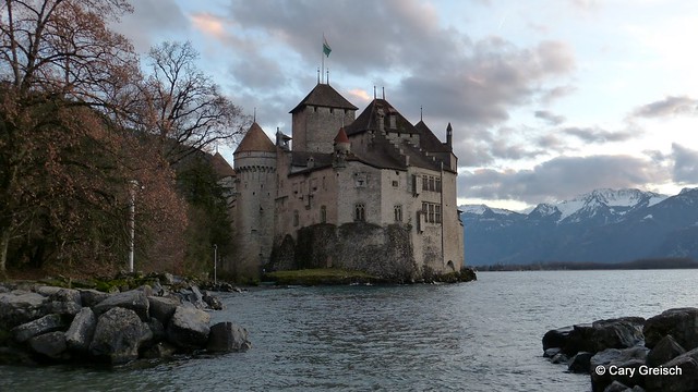 Le Château de Chillon au bord du Lac Léman (2012-12-30 -49)