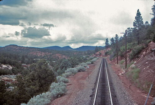 Milepost 827 Near Glorieta, New Mexico by emd111, 