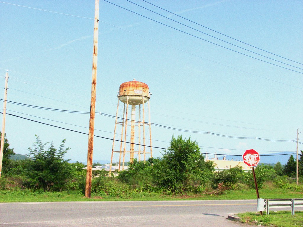 THE OLD IBM KINGSTON WATER TOWER AUG 2018