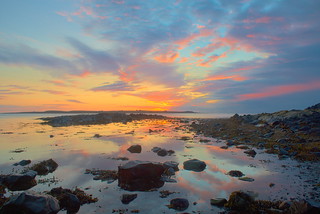 Copeland Island sunrise