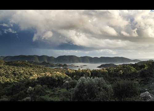 kekova üçağız view sea mediterranean mountains gorgeous panorama clouds rain grey challengeyouwinner friendlychallenges