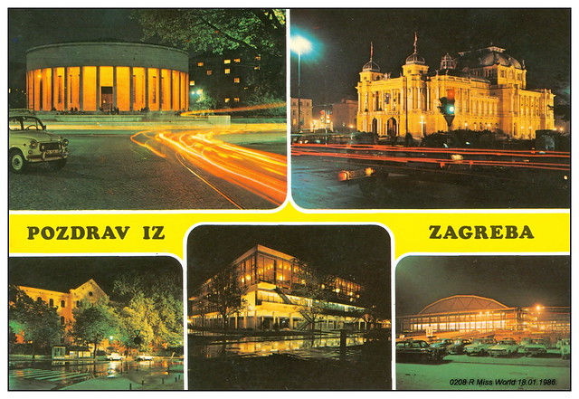 0208 R Zagreb Miss 18 .I. 1986.