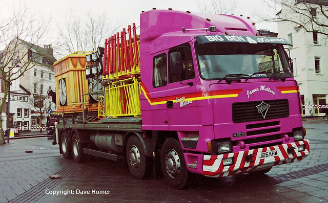 Foden lorries: James Mellors Group