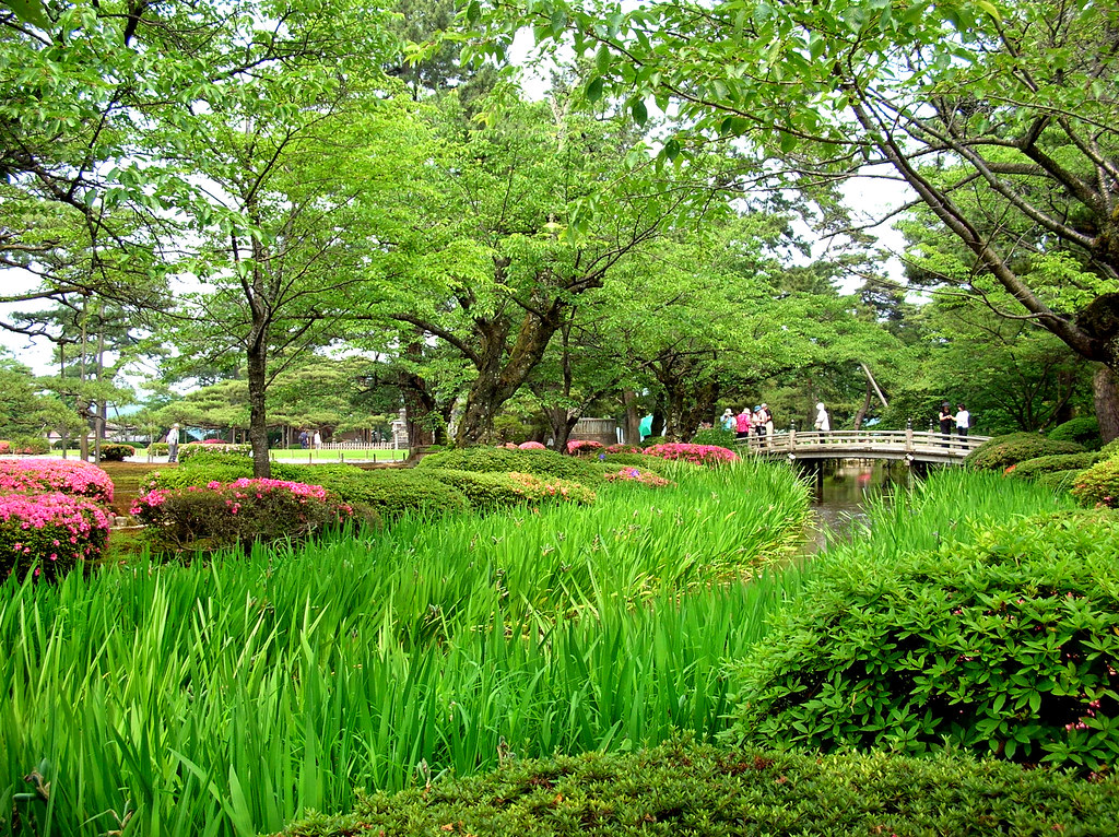 Kanazawa Kenrokuen Garden 兼六園 花見橋 Kanazawa Japan 日本 金澤 Flickr