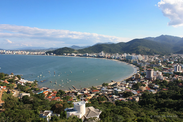 Vista da Praia de Itapema - SC-  Brasil