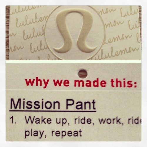 Cheeky delivery from @lululemon #mission #pant #lulu #lululemon #comfort #fun #PicFrame | by InnerFight