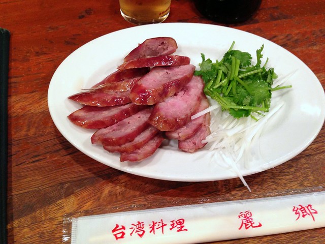 Pork sausage Taiwanese style  from Reikyo @ Shibuya