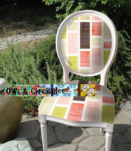 Frames Fabric | by Owl & Chickadee Designs