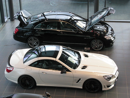 Mercedes-Benz SL63 AMG + S63 AMG W221 | by nakhon100