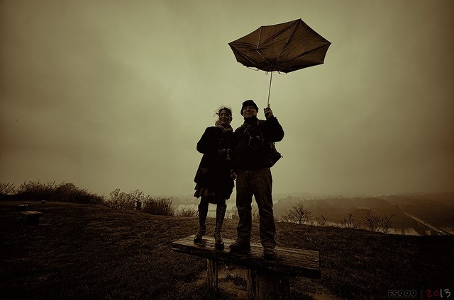 Le Parapluie de Candes-Saint-Martin