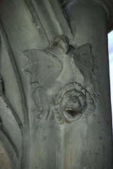 dragon on the stone screen