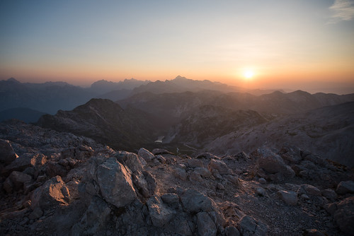 krn triglav slovenia hiking dawn sunrise mountains alps