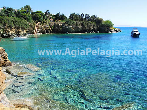 beach of Fylakes in Agia Pelagia - CRETE