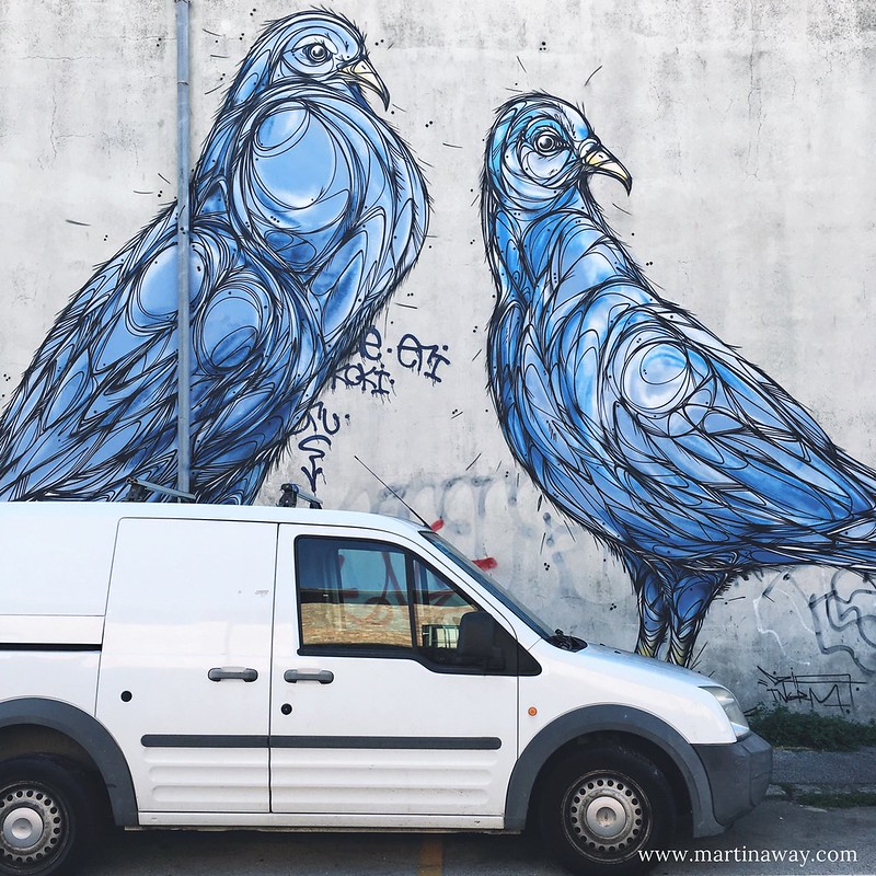 Street art by Dzia, Ravenna