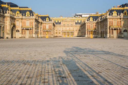 First Light at the Versailles Gate