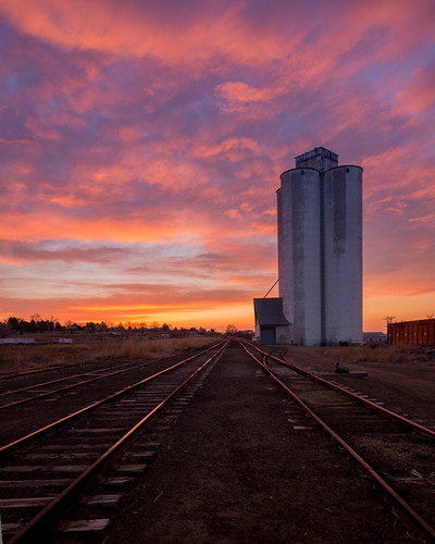 railroad train sunrise colorado longmont tracks silo co sugarmill nikond600 greatwesternsugar sigma1224mmf4556ii