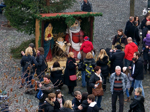 People; Nativity scene
