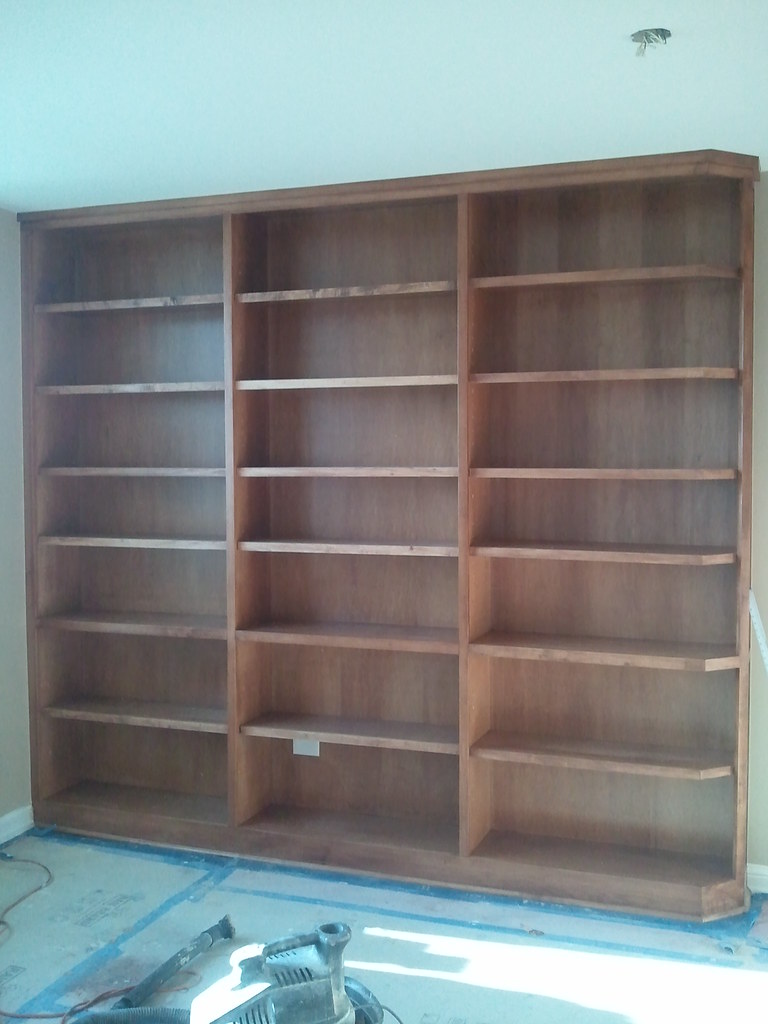 Custom Built Bookshelves Halpin Carpentry Flickr