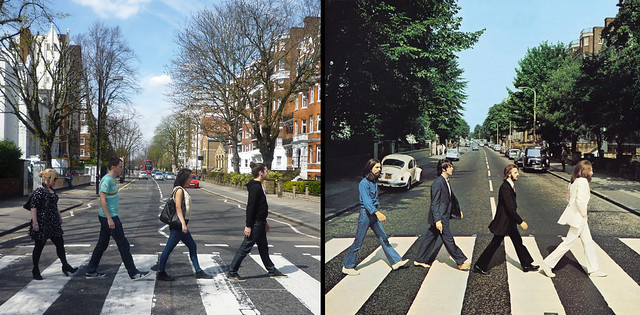 Abbey Road - The Beatles - CD Cover Reinactment