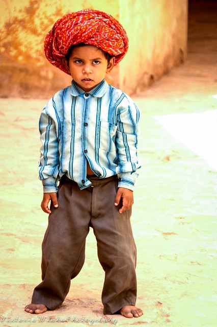 Little Rajasthani Boy