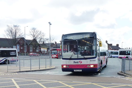 First 60069 - Scania L94UB - Wright Axcess Floline  - T827SFS | by davidshrimpton60