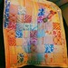 Block patchwork baby quilt