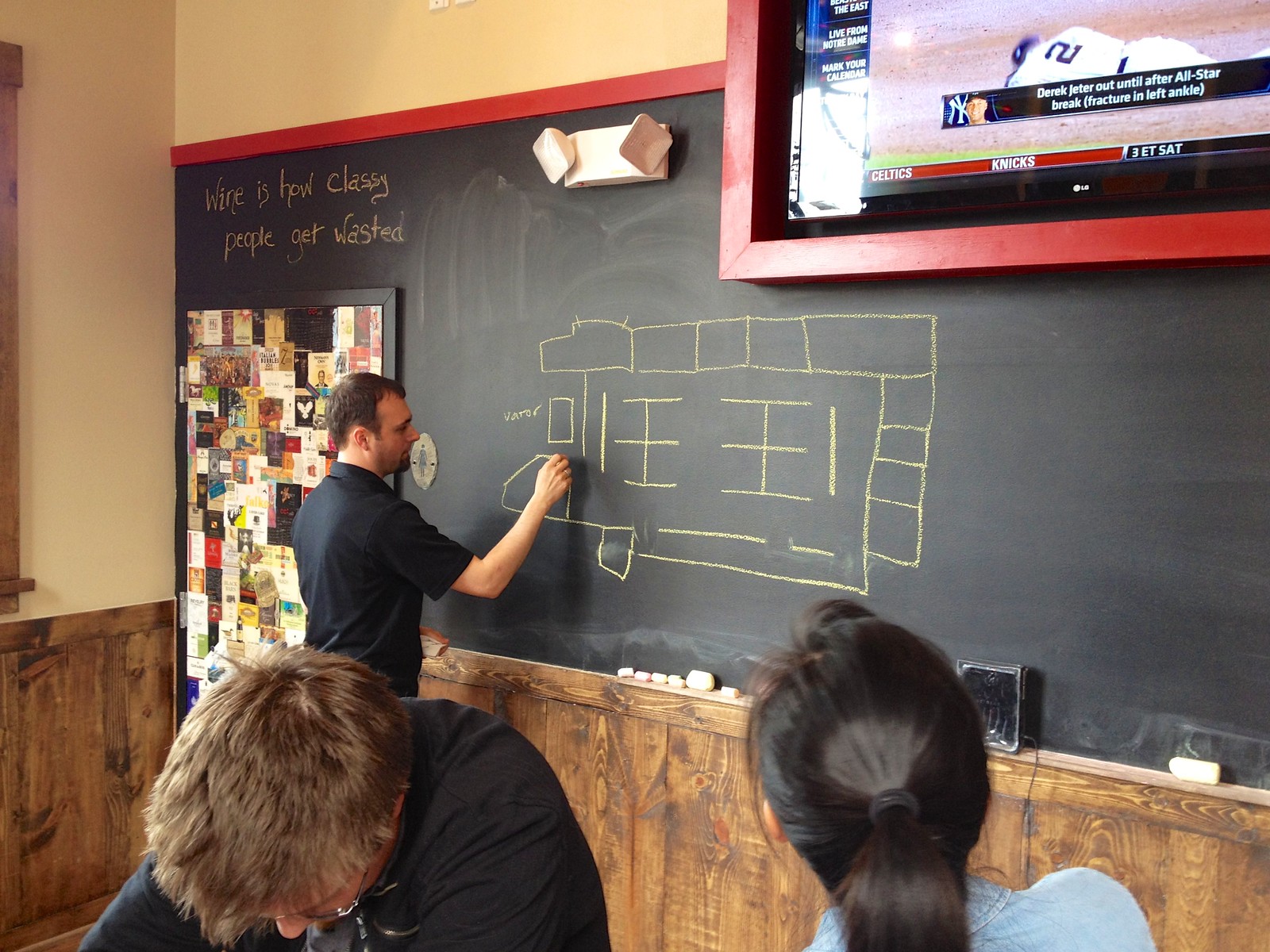 Sketching at Mio's